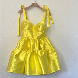 The Brand Label Ray of Sunshine Mini Dress